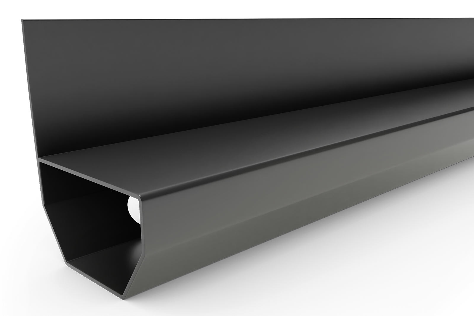 Drybase aquachannel upstand 1m section zoomed in