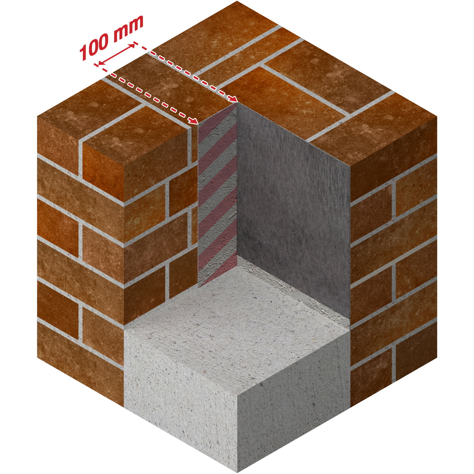 Drybase flex corner detail build-up