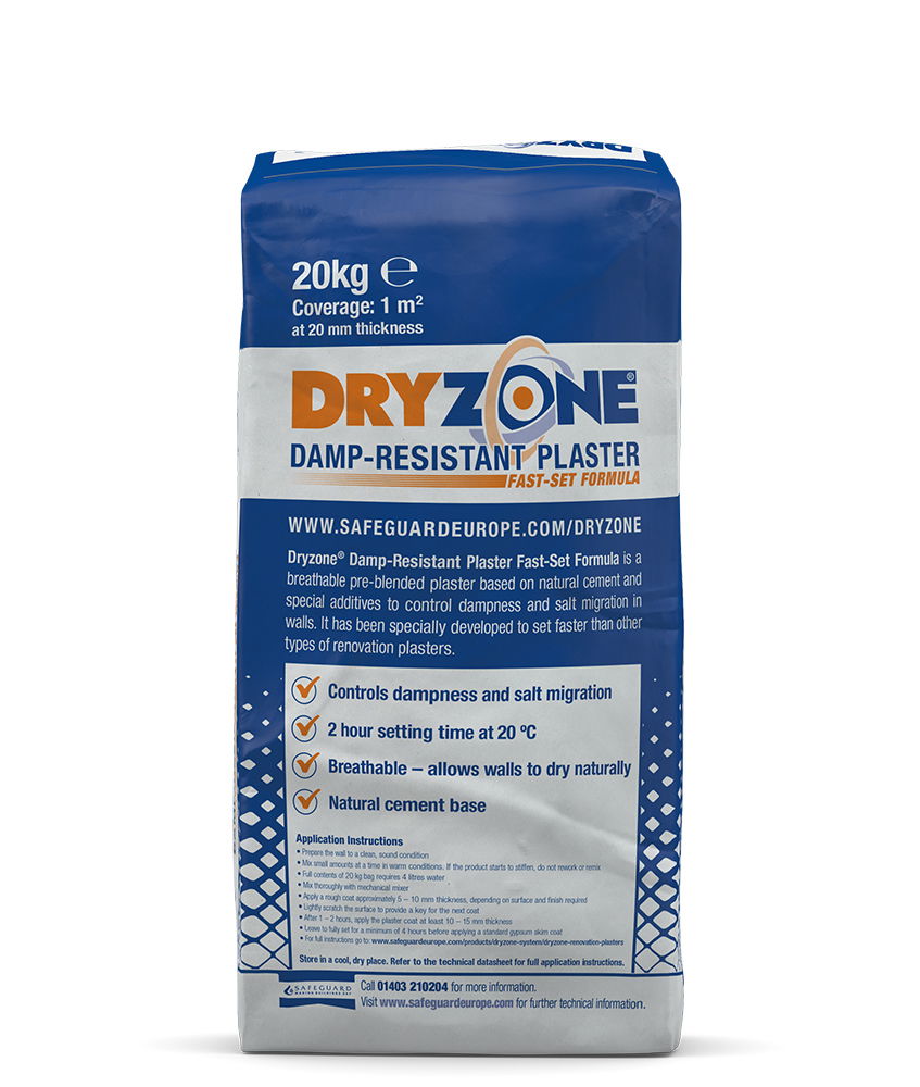 Fast set plaster titled