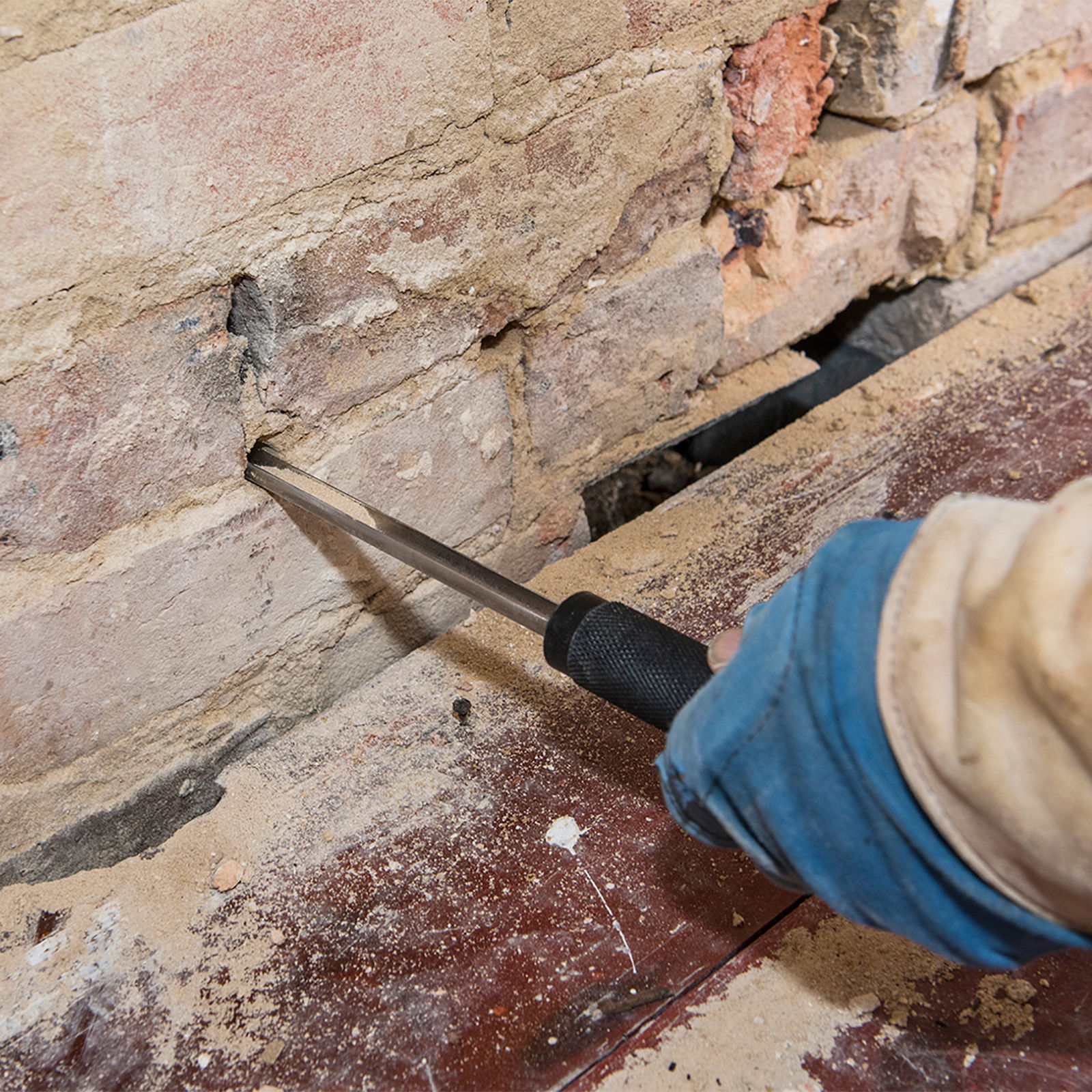 Step 4 dryzone system clear holes