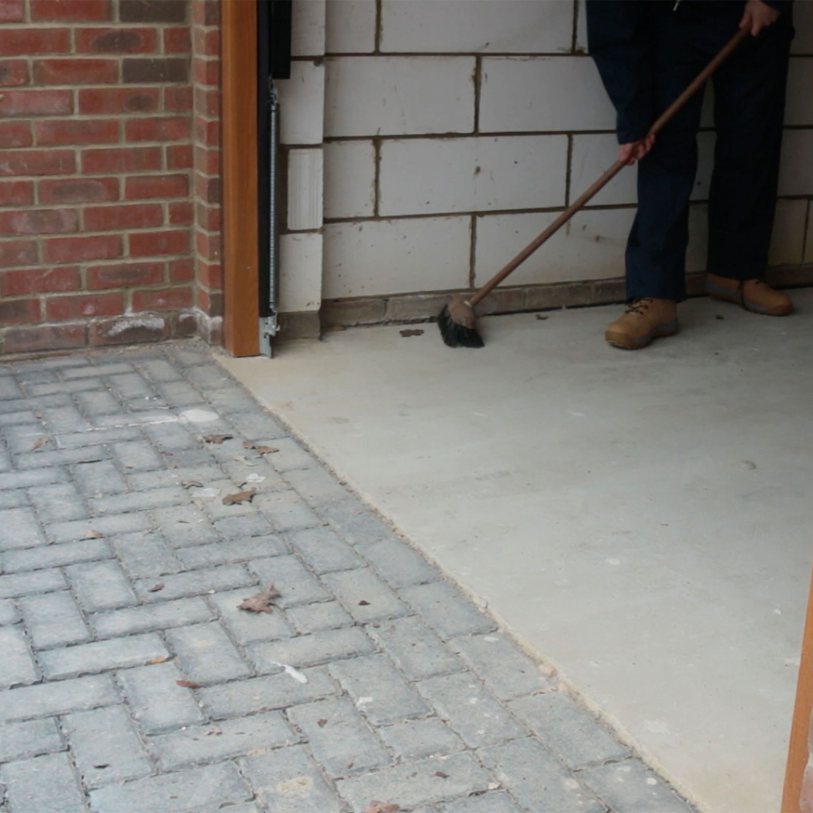 Step1 drybase ecs epoxy floor coating remove surface laitance