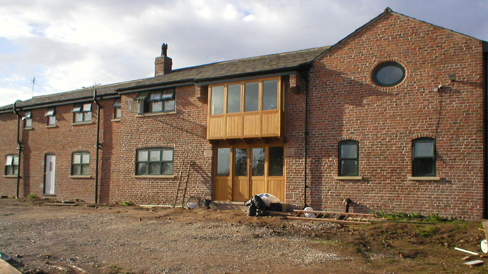 Oldroyd barn conversion in progress - 2003