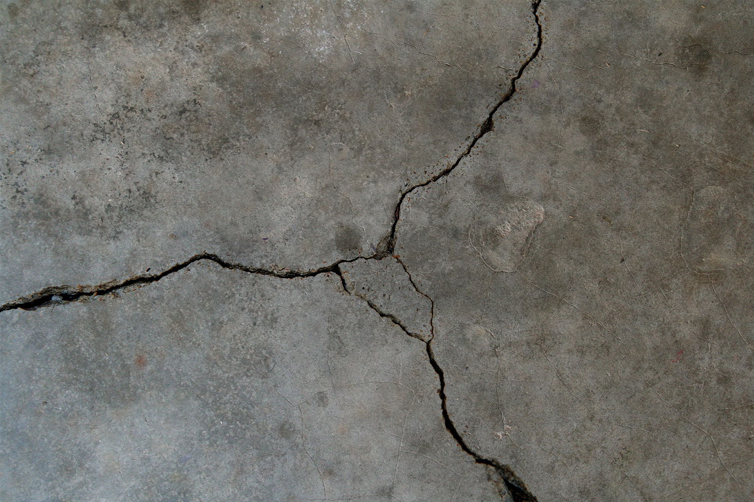 Cracked Cement Render