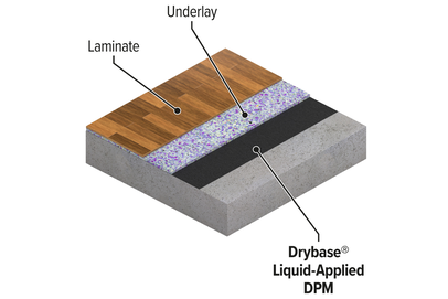 Dpm Hatching Damp-Proofing Concrete Floors (Refurbishment)
