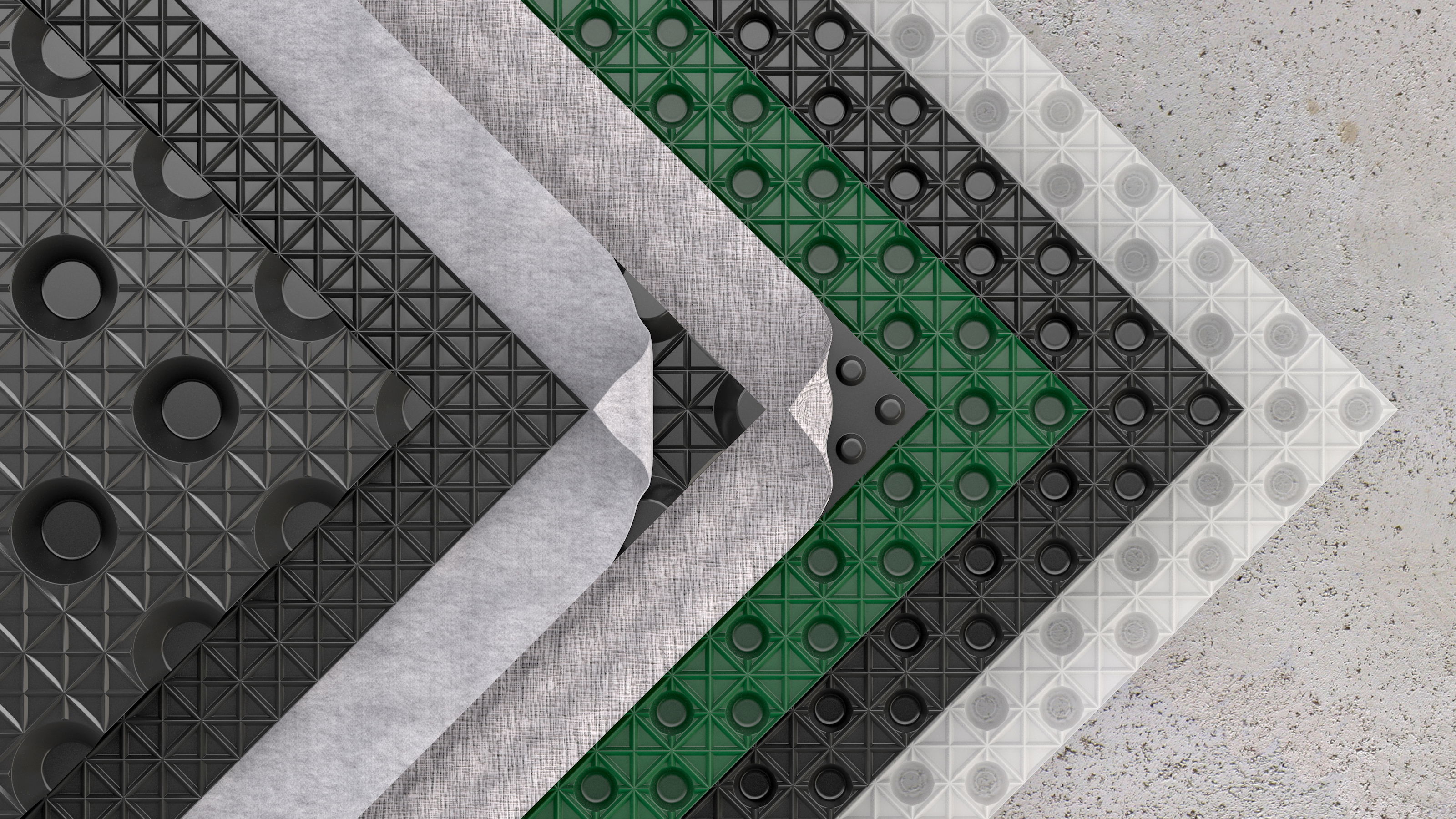 Damp-Proof Membranes Display