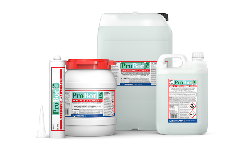 ProBor® borate wood preservatives (boron-based timber treatments)