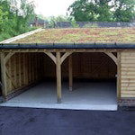 A completed green roof renovation.