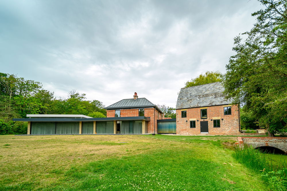 Full view of the Old Mill Complex - Photograph by Paul French.