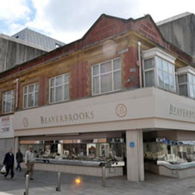 The front of Beaverbrooks shop.
