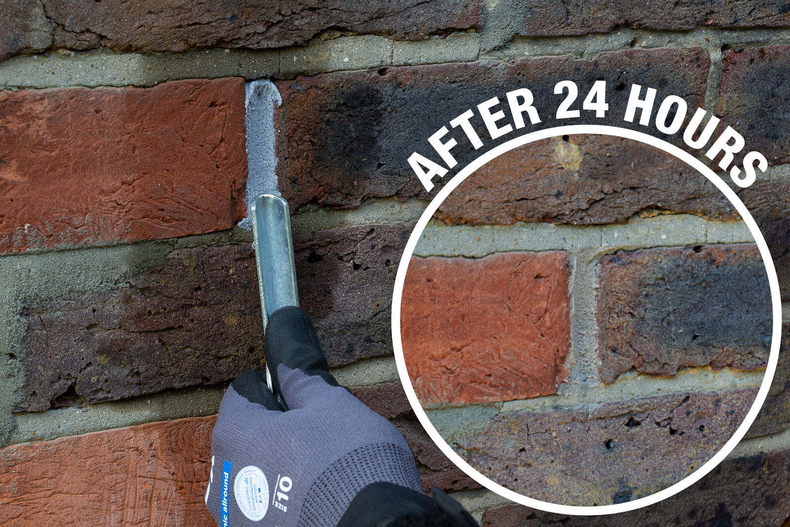 Stormdry XR-Mortar set 24 hours