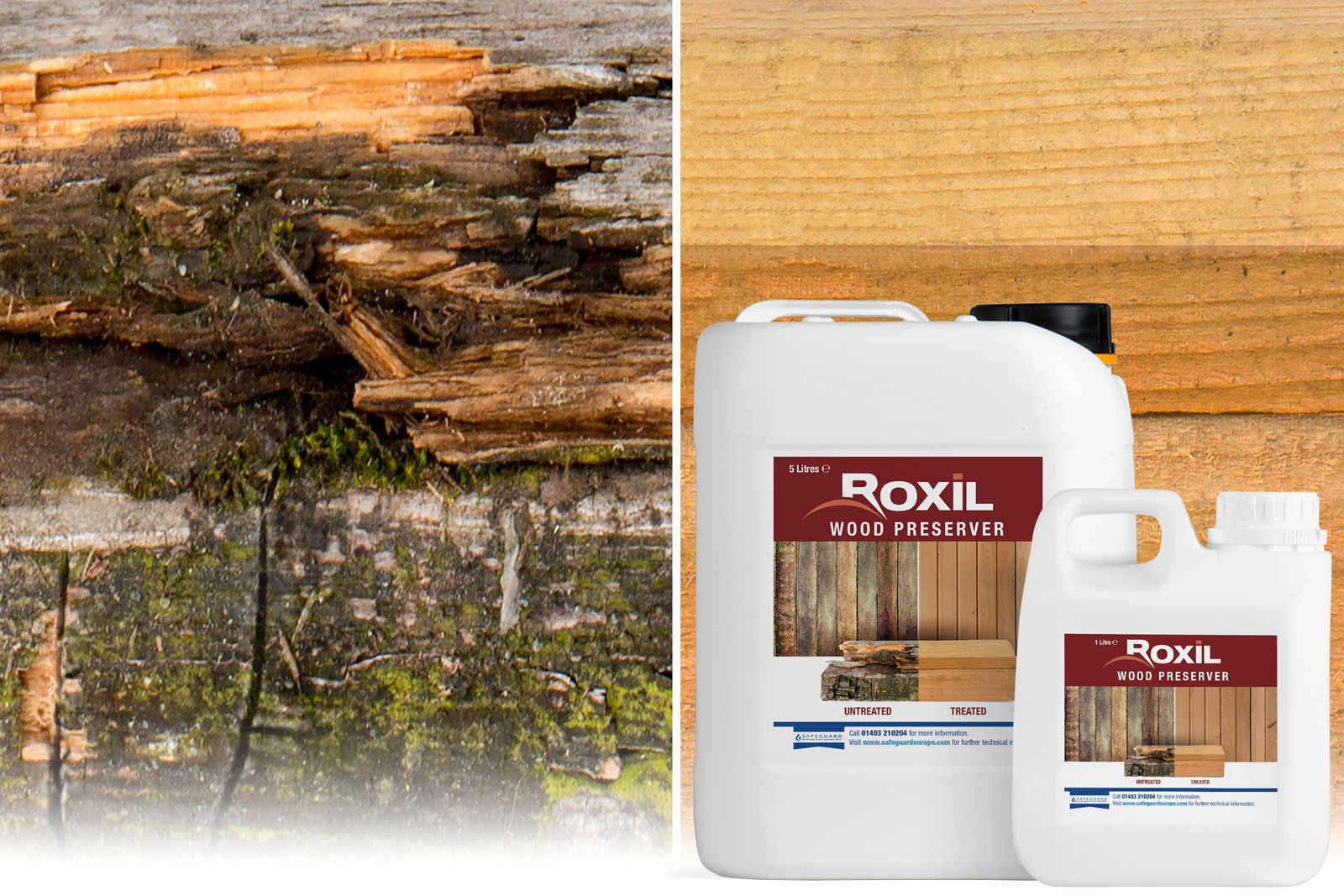 Roxil Wood Preserver Product Application