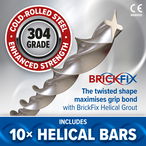 The Kit includes 10 Helical Bars