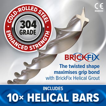 The Kit includes 10 Helical Bars