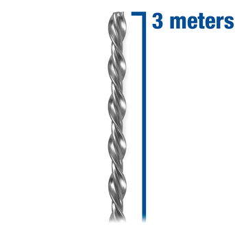 Helical bar end 3 meters