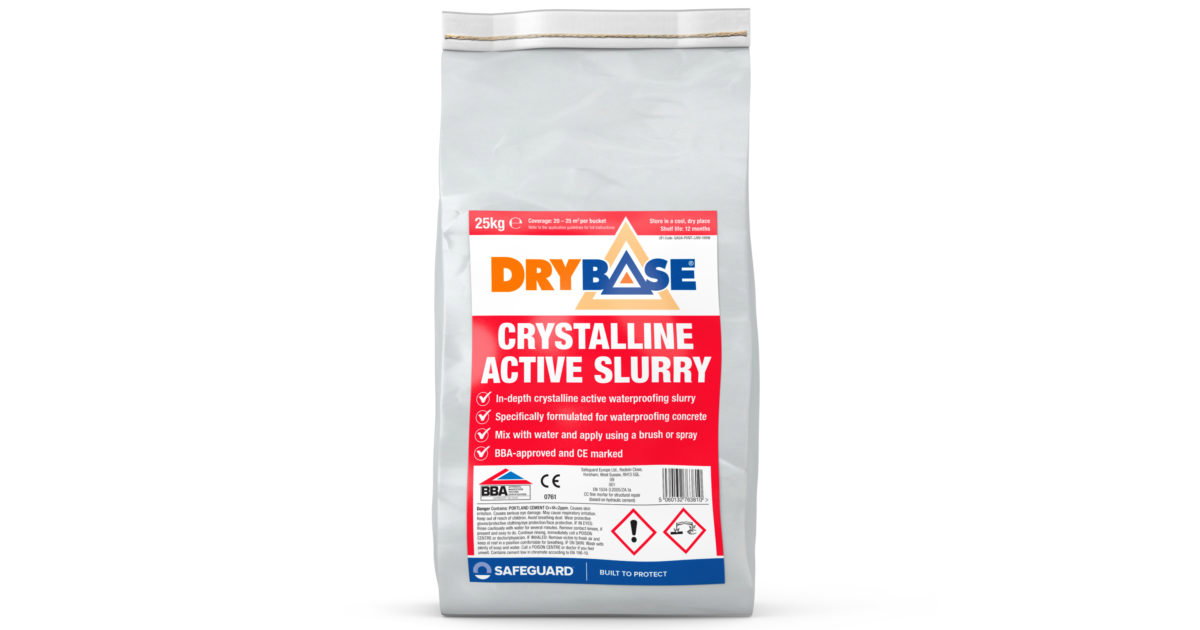 Drybase Crystalline Active Tanking Slurry - Active Waterproofing for ...