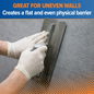Great for uneven walls