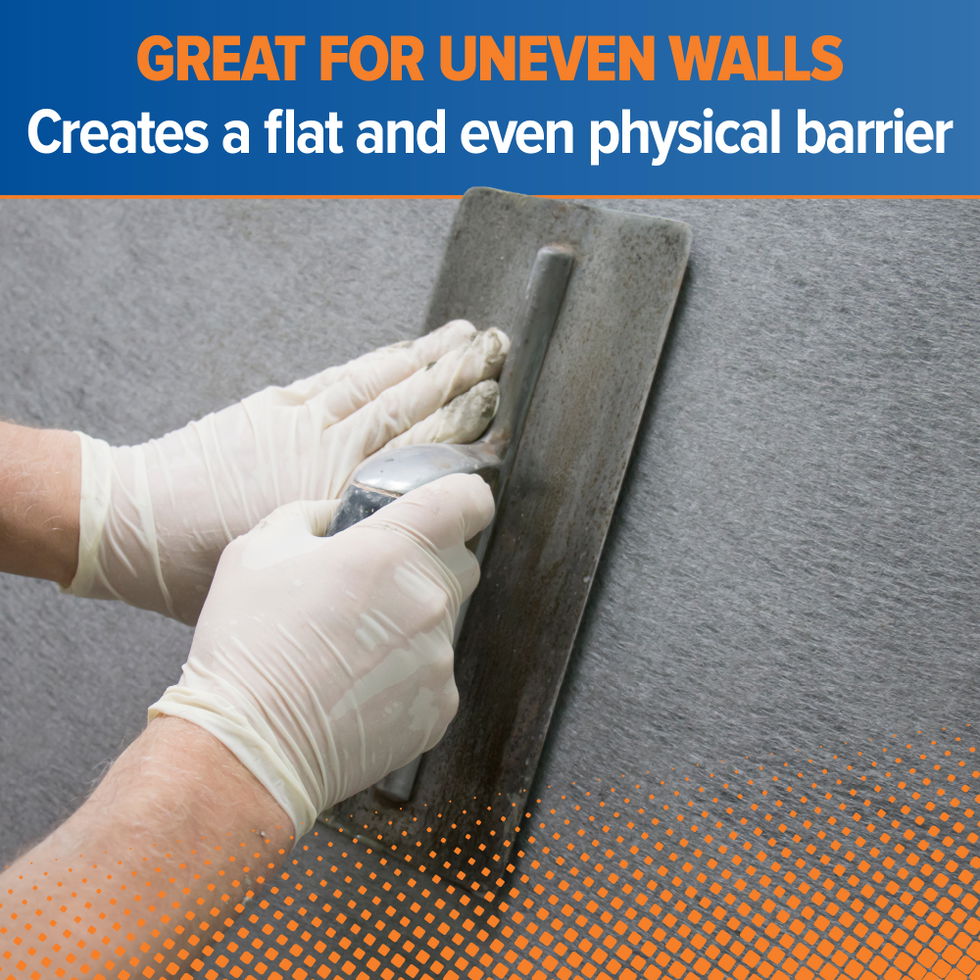 Great for uneven walls