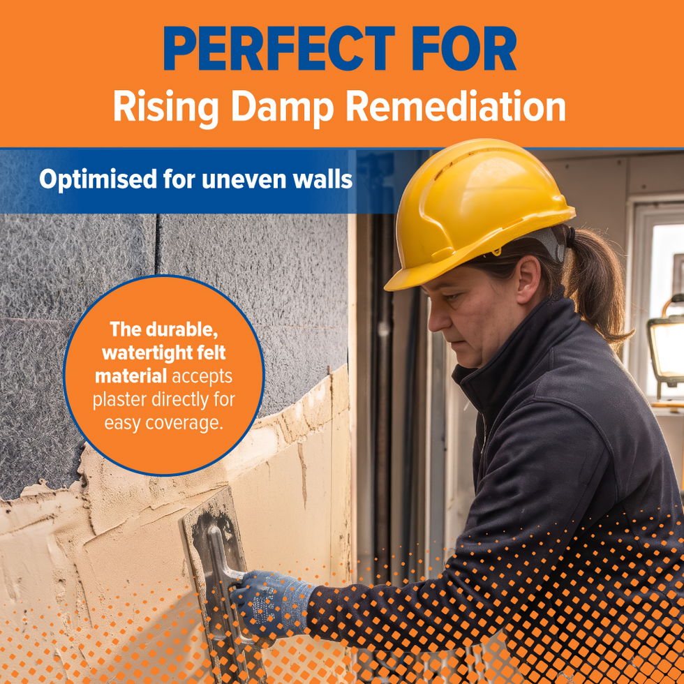 Perfect for Rising Damp Remediation