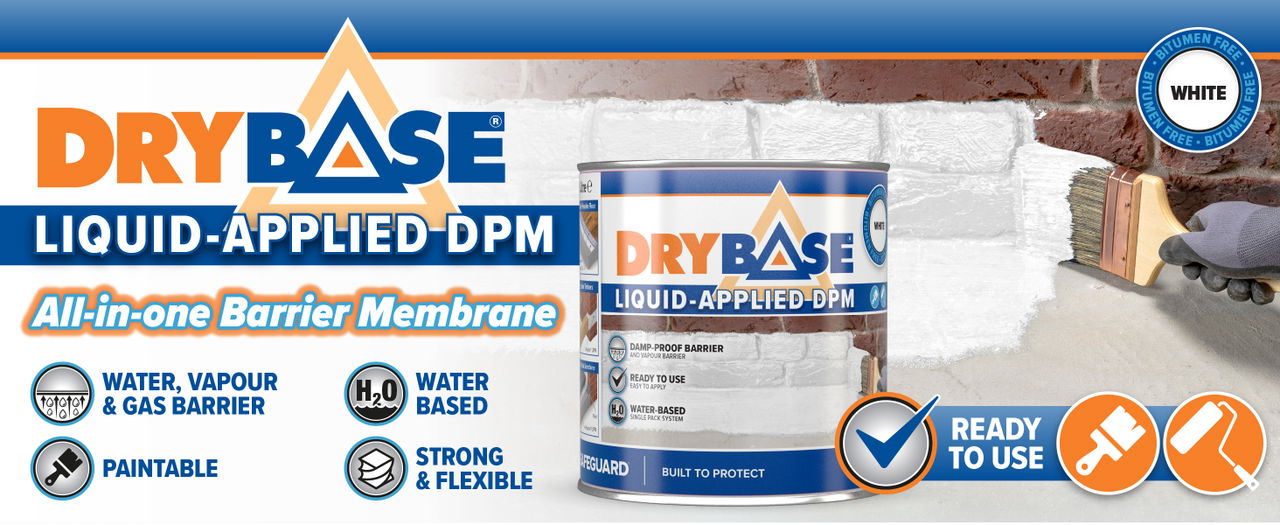 Drybase Liquid Damp-Proof All-in-One Barrier Membrane - White