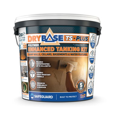 15kg Drybase TS-PLUS Enhanced Tanking Kit bucket (white b/g)
