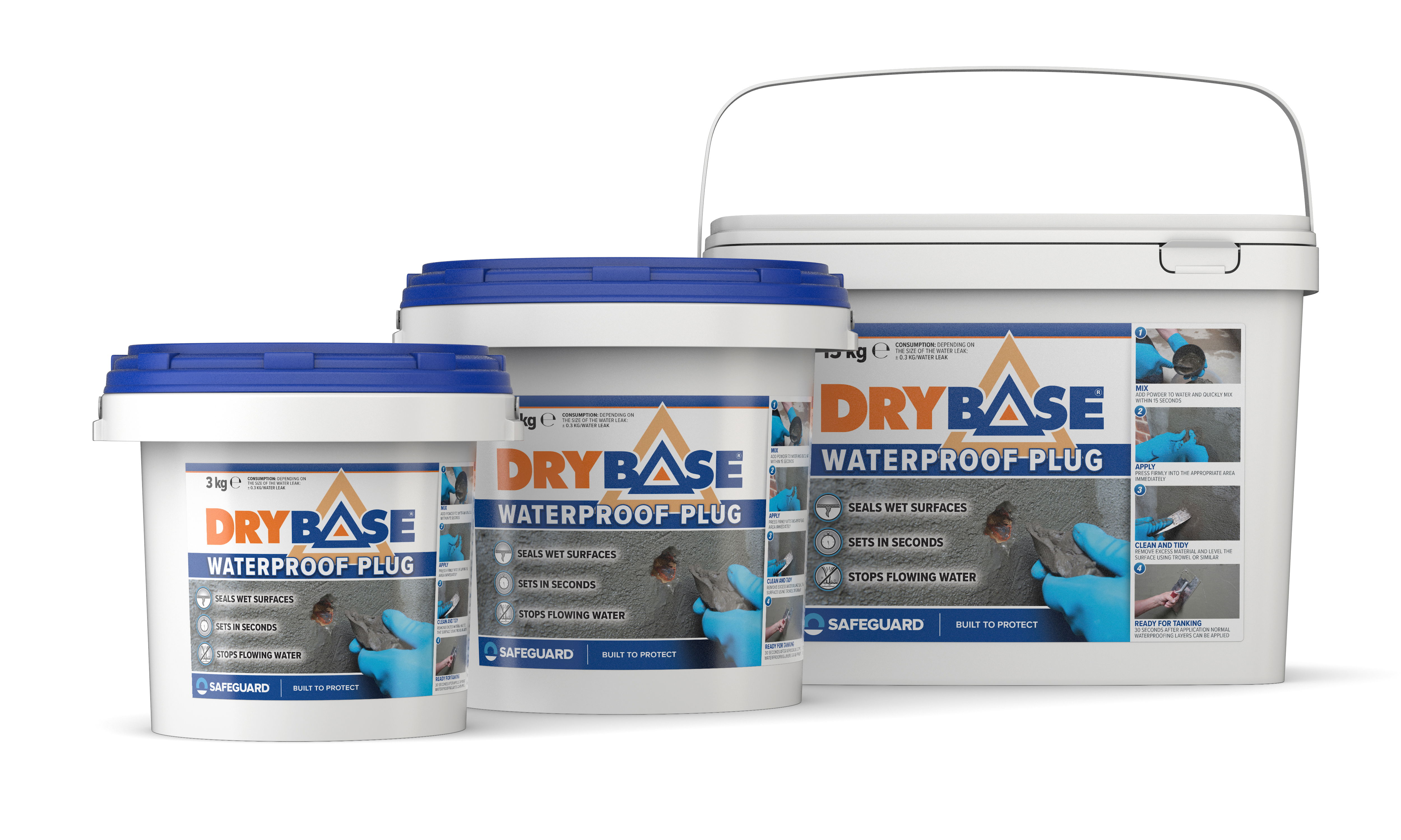 Drybase Waterproof Plug Range