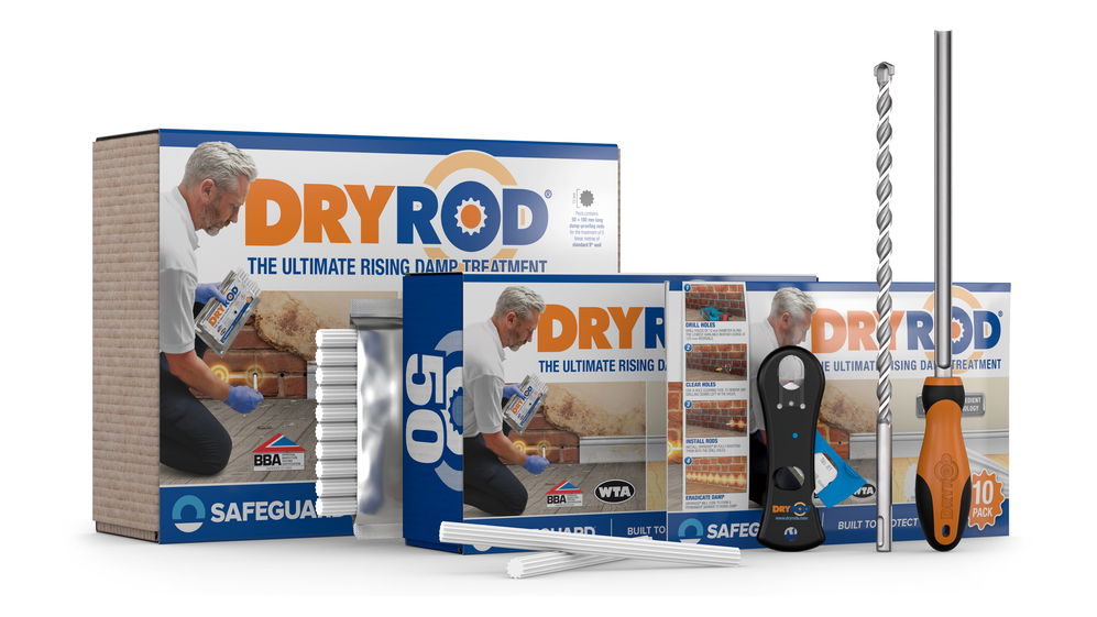 Dpc Rods Dryrod Damp-Proofing Rods | Dryrod DPC Rods | Safeguard Europe