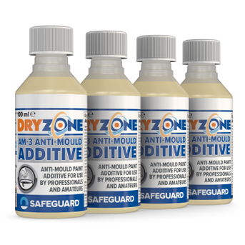 100ml Dryzone Anti-Mould Additive 4-pack (white b/g)
