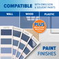 Compatible with Emulsion and Solvent Paints.