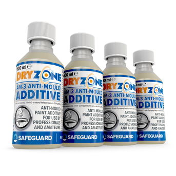 Dryzone Anti-Mould Additive 100ml (4 pack, dramatic, white b/g)