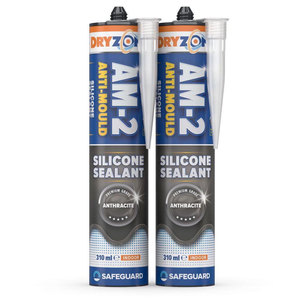 Dryzone AM-2 Anthracite Silicone Sealant 2-pack