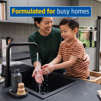 DRYZONE AM-2 is formulated for busy families.