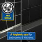 Dryzone AM-2 provides a hygienic seal for bathrooms and kitchens.
