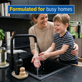 Formulated for busy families.