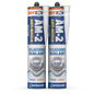 310ml Dryzone AM-2 Silicone Sealant Clear cartridge 2 pack