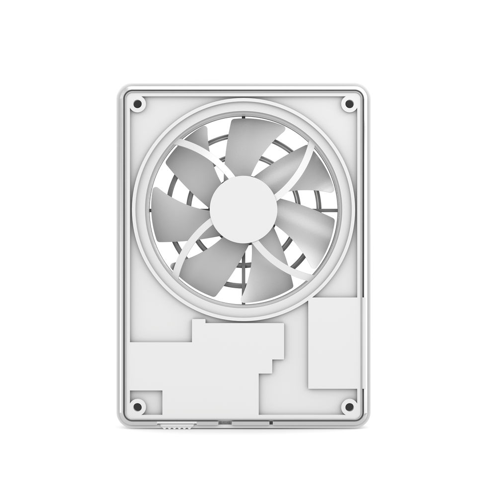 Dryzone Continuous Running dMEV Fan Back (white b/g)