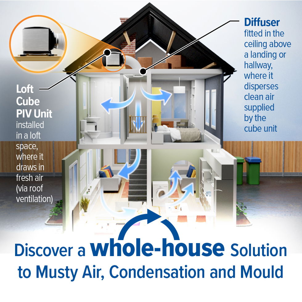 Discover a whole-house solution to musty air, condensation and mould.