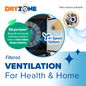 Filtered ventilation for health and home with Dryzone Loft Cube PIV