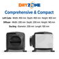 The Dryzone Loft Cube PIV is compact, fitting in most lofts.