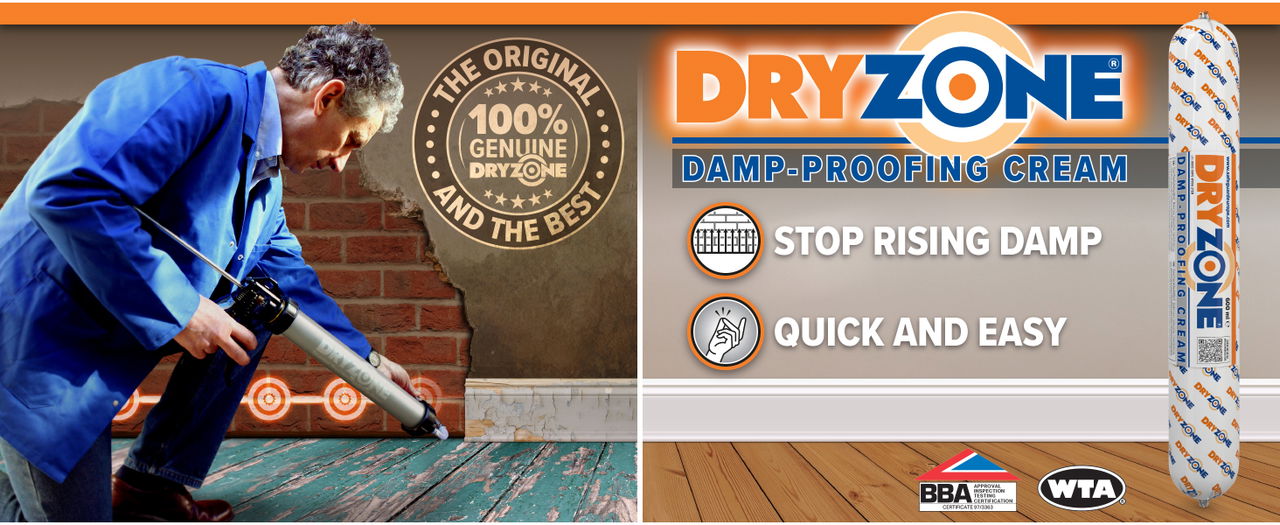 Stop rising damp with Dryzone