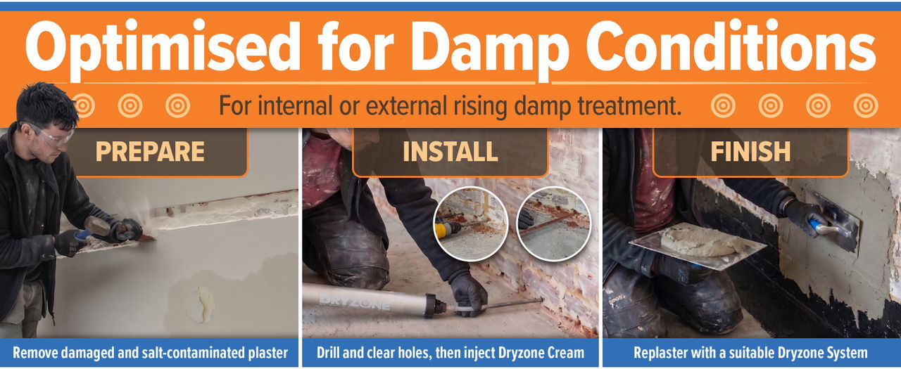 Optimised for damp conditions