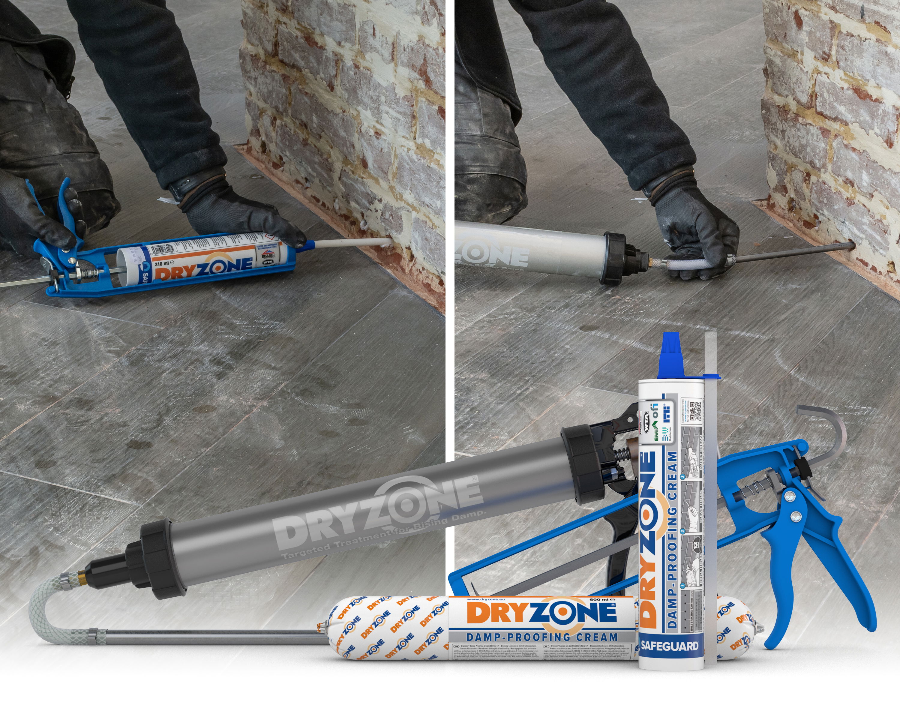 Dryzone cream 310 and 600 installation 5x4