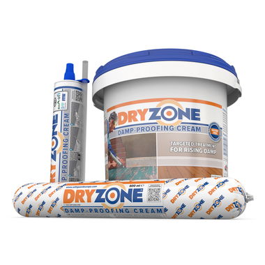 Dryzone Cream Containers Range (dramatic, white b/g) 2026 render