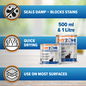 Dryzone Damp & Stain Seal is quick drying and suitable for most surfaces.