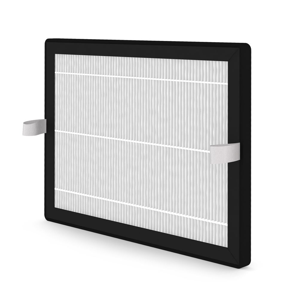 Dryzone H13 HEPA Filter (straightened perspective, white b/g)