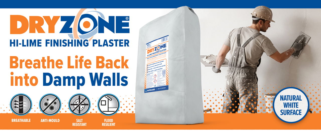 Breathe life back into damp walls with Dryzone