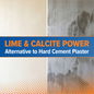 Dryzone Hi-Lime Renovation Plaster is a great alternative to hard cement plaster.