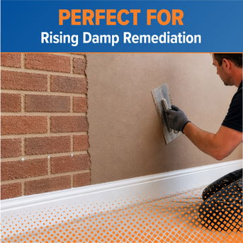 Perfect for rising damp remediation