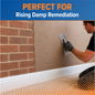 Perfect for rising damp remediation