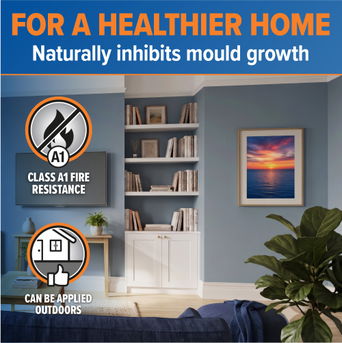 Dryzone naturals inhibits mould growth