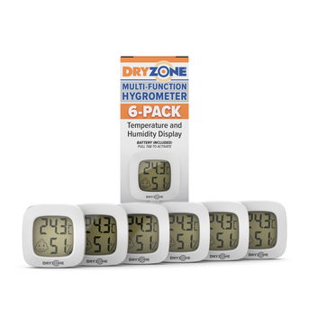 Dryzone Hygrometer 6 pack box